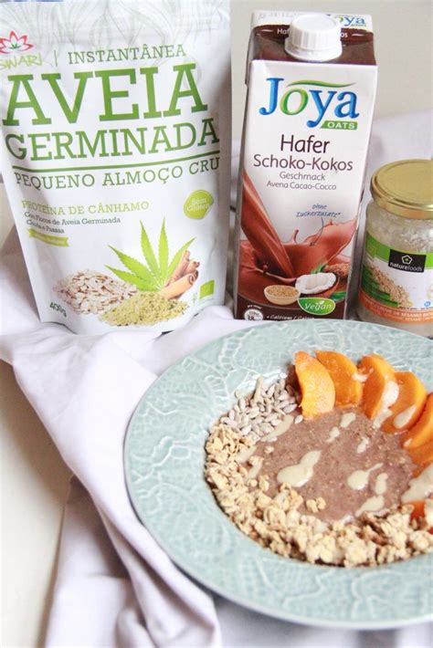 overnight oats de chocolate com tahini e alperce loveat tahini juice bottles chocolate