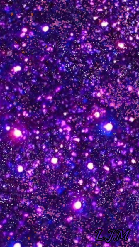 Purple Glitter Phone Wallpaper Sparkle Backgrounds