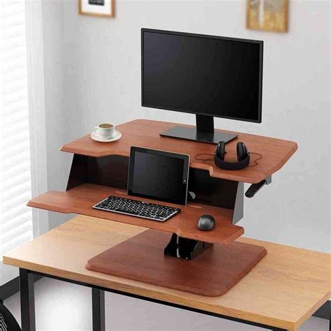Ee Eureka Ergonomic Standing Desk Converter Adjustable Sit Stand Desk