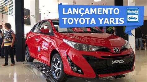 Novo Toyota Yaris 2019 Lançamento Goiânia Youtube
