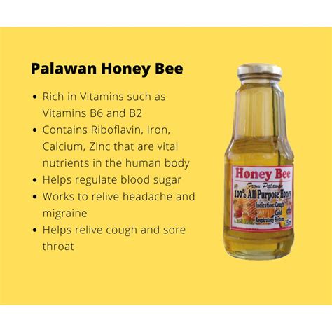 100 Pure Honey Bee From Palawan 375ml Shopee Philippines