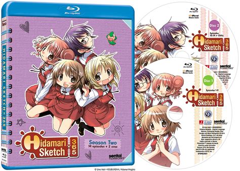Buy Bluray Hidamari Sketch Season 02 X 365 Complete Collection Blu