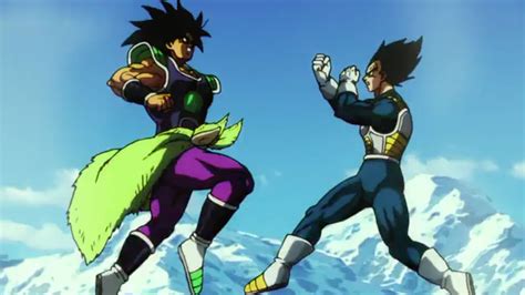 Watch Vegeta Fight Broly For The First Time In Exclusive Dragon Ball