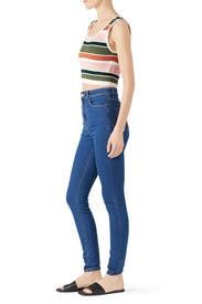 Open Air Stripe Crop Top By MINKPINK For 35 Rent The Runway