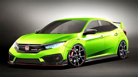 Honda Civic Type R Hatchback 2016 First Look Youtube