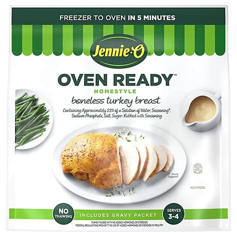 Jennie O Oven Ready Boneless Turkey Breast Homestyle Frozen 275 Lb