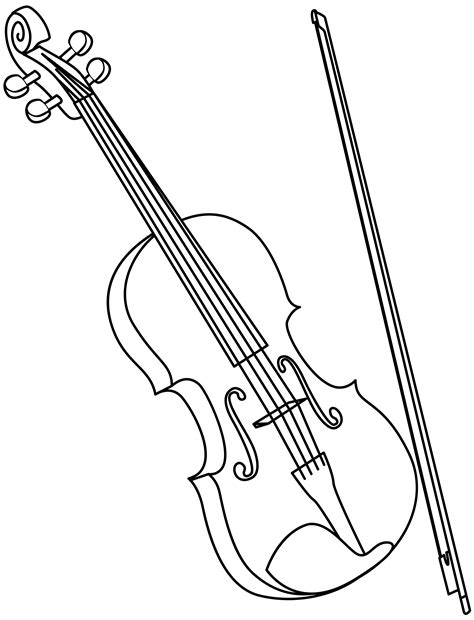 Printable Cardboard Violin Template Printable Templates 2023