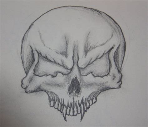Skull Sketches Half Skull Sketch By Bradangove On Deviantart