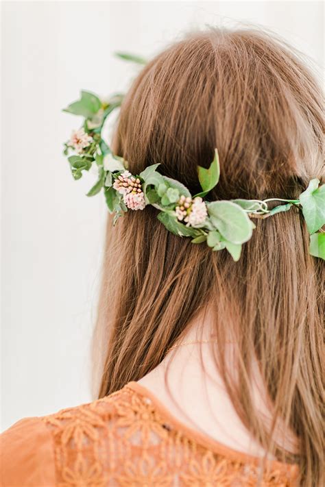 How To Make A Real Flower Crown Diy Entertaining Glitter Inc