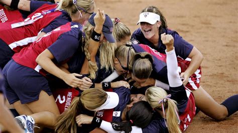 Today In Sports History Us Softball Team Wins Third Straight Olympic Gold In 2004 Post