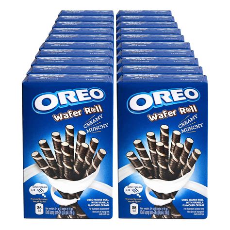Oreo Wafer Roll Vanilla 54 G 20er Pack Von Netto Marken Discount Ansehen