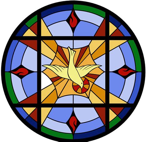 Catholic Stained Glass Window Png High Quality Image Church Windows