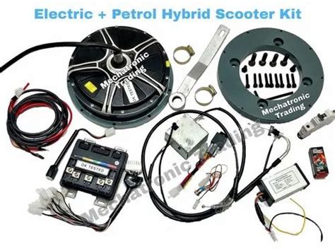 Hybrid Scooter Conversion Kit Hub Motor Kit For Petrol To Hybrid