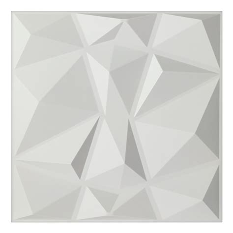 Textures 3d Wall Panels White Diamond Wall Design 12