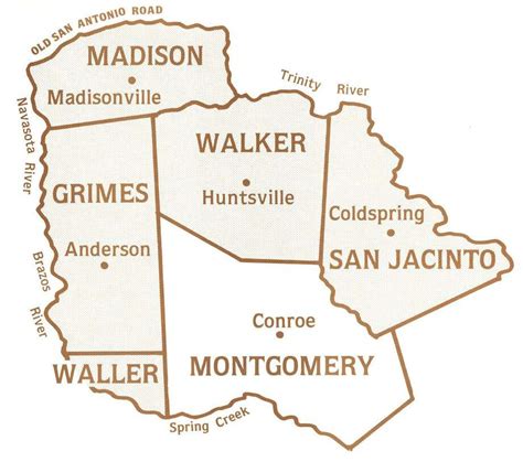 Montgomery County Texas School District Map