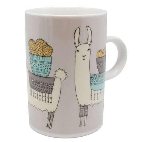 Llama Mug Mugs Llama Ts Pottery
