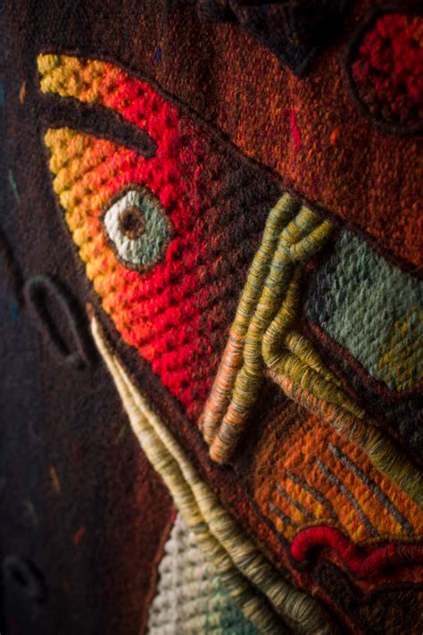 Yacumama Tapestry Art Handwoven Tapestry Hand Weaving