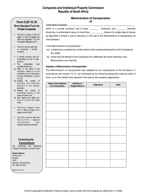 Fill, sign and send anytime, anywhere, from any device with lease memorandum a lease between of , herein called the lessor and of , herein called the lessee was made regarding the following described. Company Share Register Template Excel South Africa - Fill ...