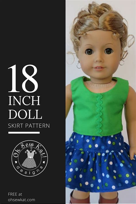 Pin On American Girl Doll Patterns Modern Doll Clothes