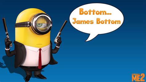 James Bottom Bond Minion No It Is 47 The Hitman Character Minions