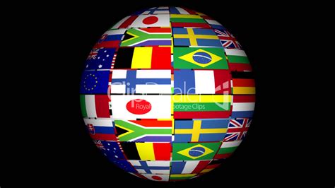 Flags Of The World Globe