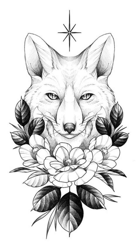 🍁🐺🍂 Tattoo Sketches Art Drawings Sketches Tattoo Drawings Body Art