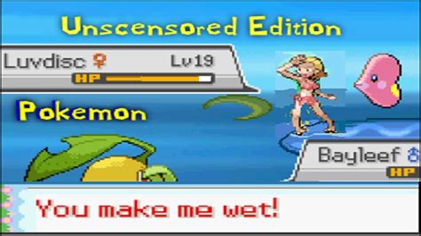 Pokemon Uncensored Edition Getting All Wet YouTube