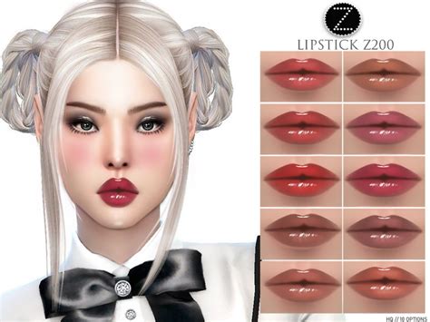 The Sims Resource Lipstick Z200