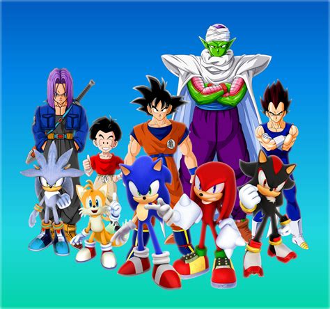 Dragon Ball Z Sonic And Theirs Friends And Rivals By 9029561 On Deviantart