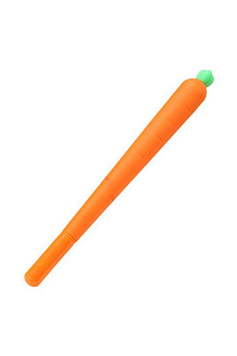 05mm Carrot Black Gel Ball Point Pen 2209