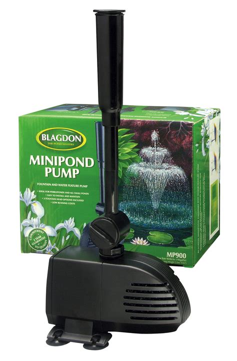 Blagdon Mini Pond Pump 900l 18w For Small Water Features Filters