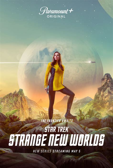New Star Trek Strange New Worlds Character Posters •