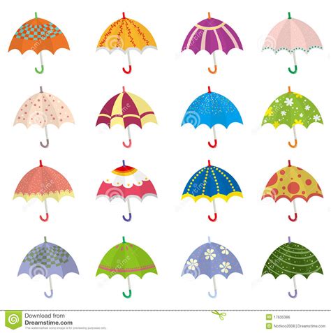 Cartoon Umbrella Icon Royalty Free Stock Image Image