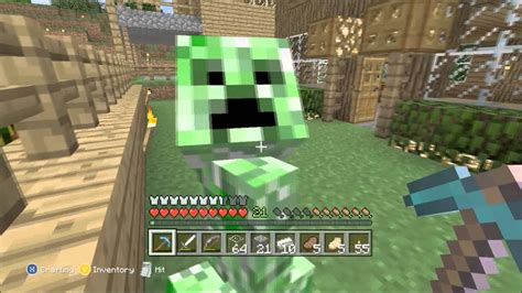 How To Make A Friendly Creeper On Minecraft Xbox 360