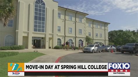 Move In Day For Spring Hill College Youtube