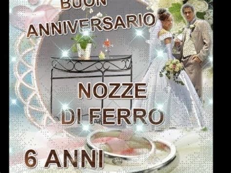 Solo 6 anni dopo il matrimonio. Buon Anniversario Nozze di Ferro 6 Anni Felicitazioni Sposi" | Anniversari, Anniversario, Felice ...