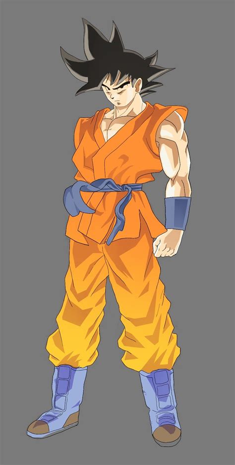 Drawing exercises for esl students. How to draw Goku from DragonBall Z - Drawing Factory ...
