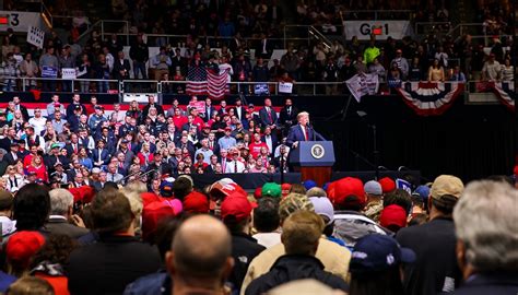 Huge Crowd At Trump Rally In Nashville Optimistic About The Future