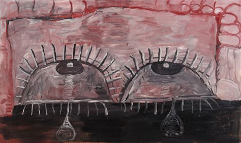 Philip Gustons Unblinking Eye Artwork Painting Museum Of