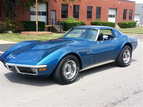 1971 Corvette Bridgehampton Blue 454 Automatic S Match Video Used