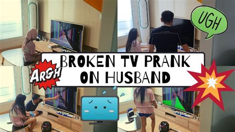Broken Tv Prank On Korean Husband Pinay Wife Pranks Korean Husband Just For Fun Hanayang