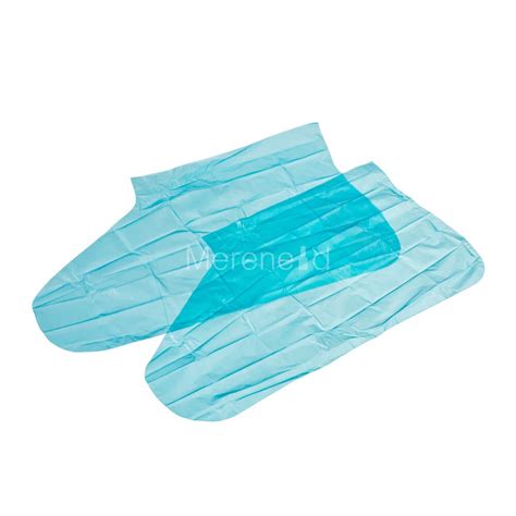 Disposable Plastic Socks 200pcs 100 Pairs • Mereneid