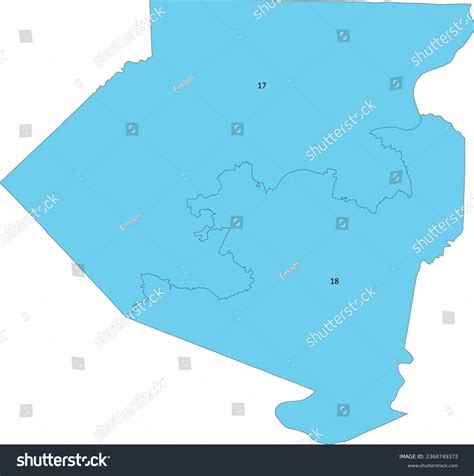 Pennsylvania State Allegheny County Map Of Royalty Free Stock Vector