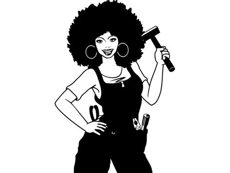 Afro WomanHandy Boss Business Lady Hard Worker Queen Nubian Etsy