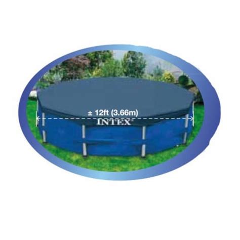 Intex 12 Foot X 30 In Above Ground Pool And Intex 12 Foot Round Pool