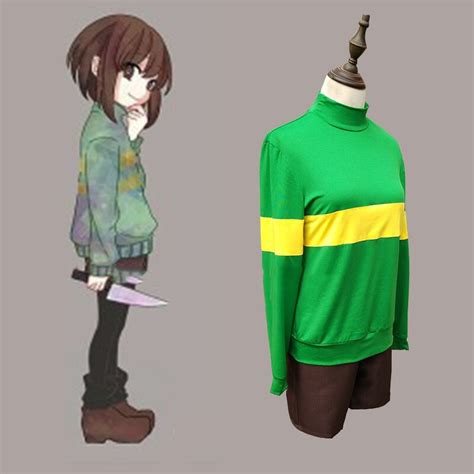 Undertale Chara Cosplay Costum Full Set In Anime Costumes From Novelty