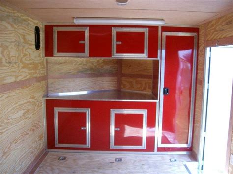 Enclosed Cabinets Base And Overhead With The Closet Option Cargo