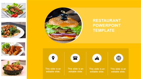 Editable Restaurant Powerpoint Template Presentations