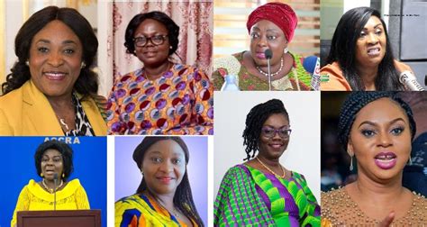 Meet The Eight Female Ministers In Akufo Addos Second Term