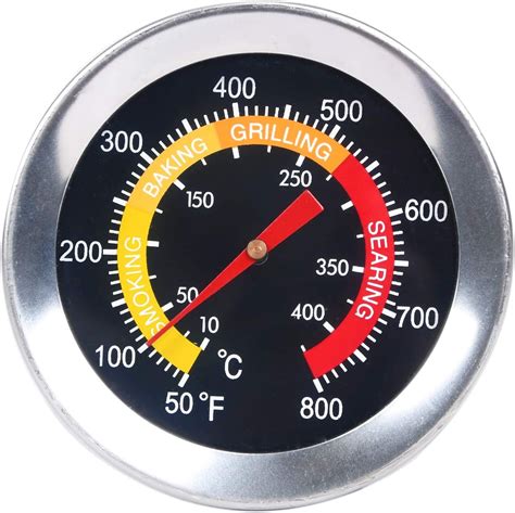 Gassaf Bbq Charcoal Grill Smoker Temperature Gauge Pit